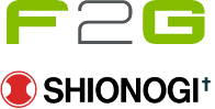 f2g & Shionogi Logos
